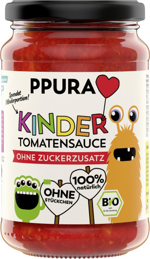 Bio Kinder Tomatensauce ohne Zuckerzusatz