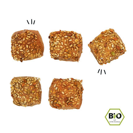 Bio Körner Semmeln 5 Stück, frisch gebacken