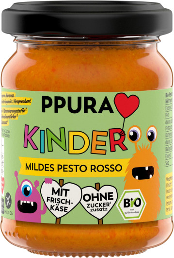 Bio Kinder Mildes Pesto Rosso