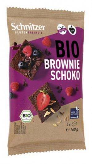 Bio Brownie Schoko