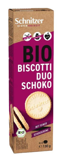 Bio Biscotti Duo Schoko