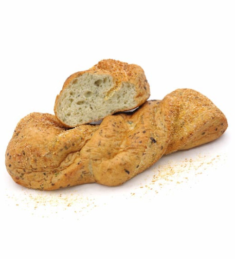 Bärlauch-Wurzel, frisch gebacken