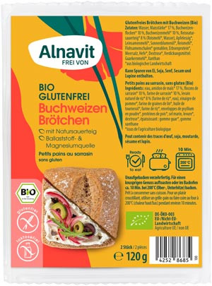 Bio Buchweizen Brötchen