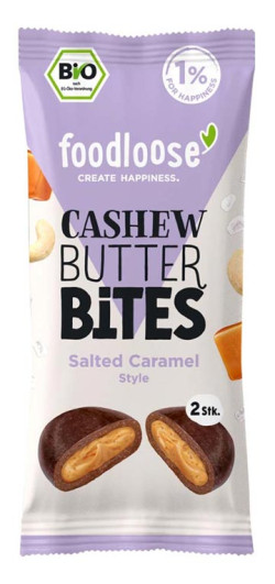 Bio Cashew Butter Bites Salted Caramel Style