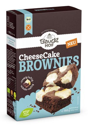 CheeseCake Brownies Backmischung