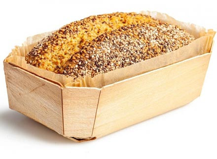 Bio Chia-Lupinen Brot frisch gebacken