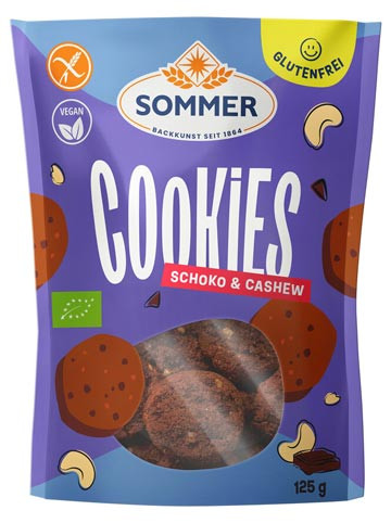 Bio Cookies Choco & Cashew