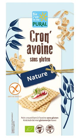 Croq' Hafer Natur Knäckebrot
