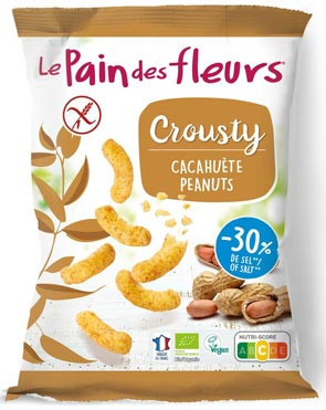 Bio Crousty Erdnussflips