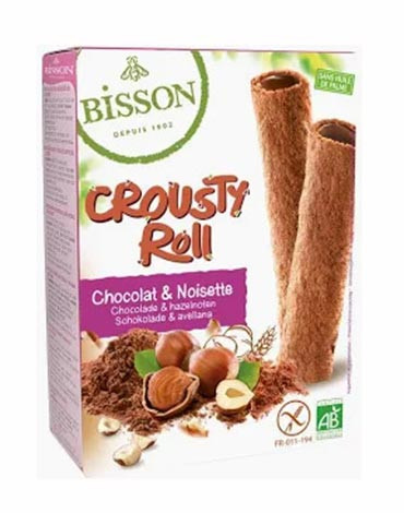 Bio Crousty Roll Kekse Kakao Haselnuss