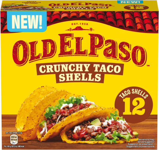 Crunchy Taco Shells 12 Stück