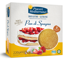 Pan di Spagna Biskuitboden 2 Stück