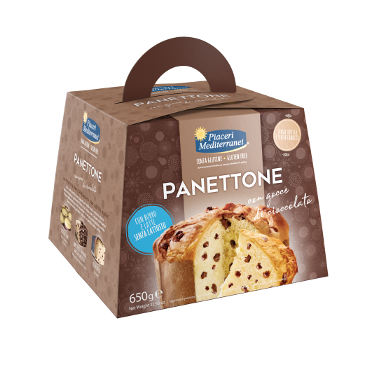 Panettrone con gocce de Cioccolato