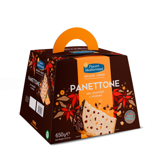 Panettone con Cioccolato e Arancia