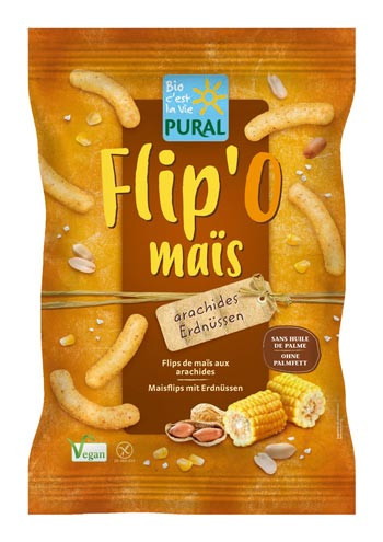 Flip O Maisflips mit Erdnüssen