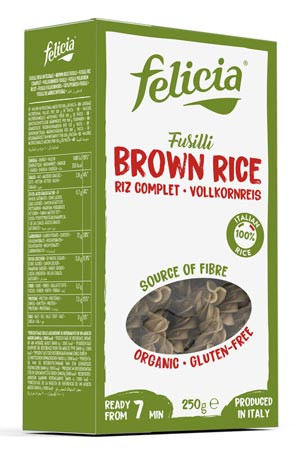Bio Fusilli Brown Rice Vollkornreis