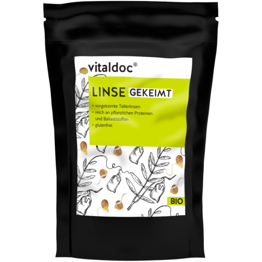 Bio Linse gekeimt