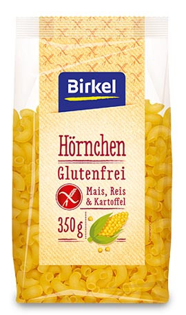 Hörnchen Nudeln glutenfrei