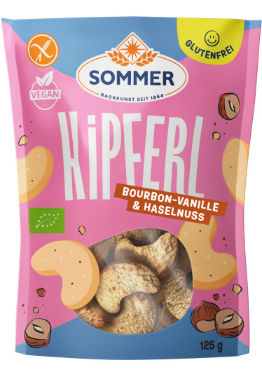 Kipferl Bourbon-Vanille & Haselnuss