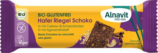 Bio Hafer Riegel Schoko