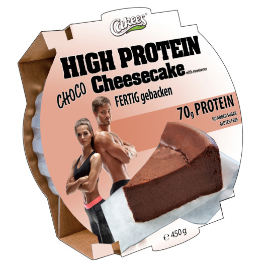 High Protein Cheesecake Choco