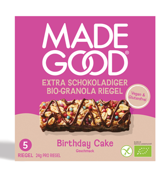 Bio Chocolate Drizzled Riegel Birthday Cake