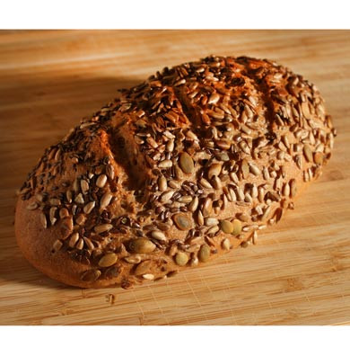 GoldStück Gründerbrot Saaten, frisch gebacken
