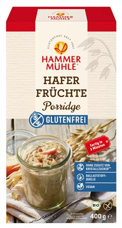 Bio Hafer-Früchte-Porridge