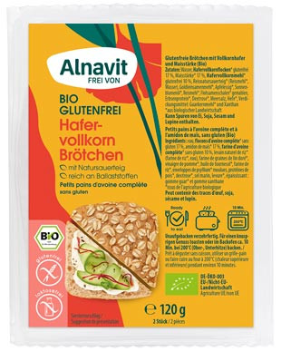 Bio Hafervollkorn Brötchen
