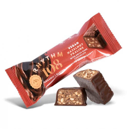 Bio Hazelnut Praline Hafer Riegel