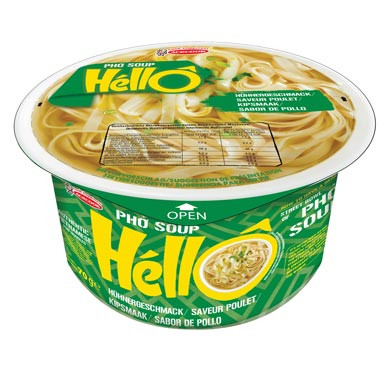 Pho Soup Instantreisnudeln mit Hühnergeschmack
