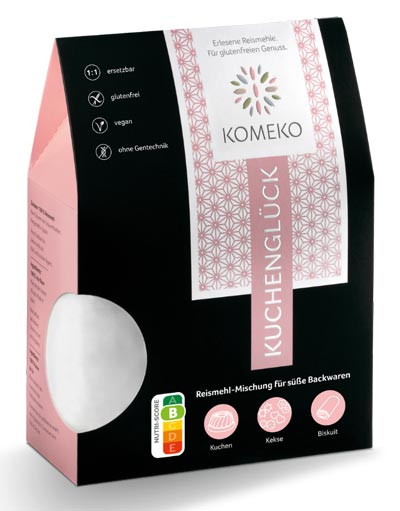 Kuchenglück Reismehl für Kuchen, Kekse, Biskuit