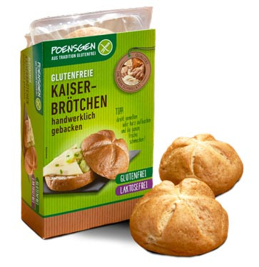 Glutenfreie Kaiserbrötchen