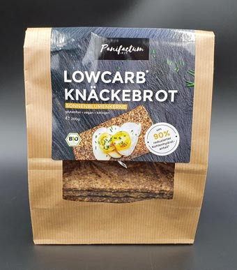 Bio Lowcarb Knäckebrot Sonnenblumenkerne