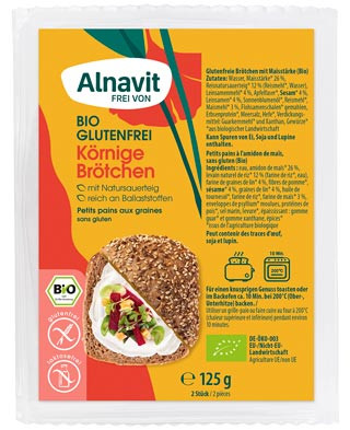 Bio Körnige Brötchen