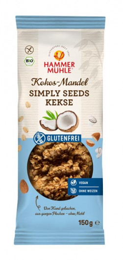 Bio Kokos-Mandel Simply Seeds Kekse