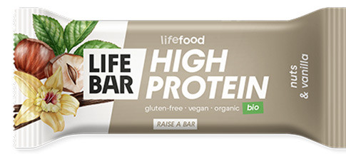 Bio Lifebar High Protein Nuts & Vanilla Riegel