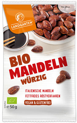 Bio Mandeln würzig
