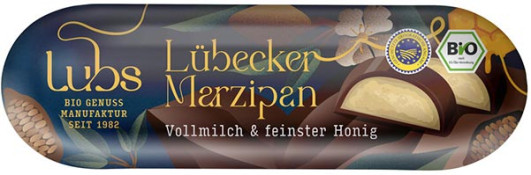 Marzipanbrot Vollmilch mit Honig