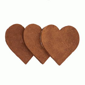 Bio Lebkuchen Herzen zum Selbstbeschriften