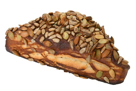 Laugenecken mit Körnern 2 Stück frisch gebacken