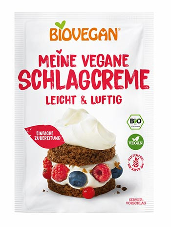 Meine vegane Schlagcreme