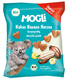 Bio Kakao Banane Herzen