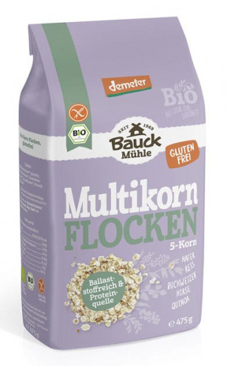 Glutenfreie Multikorn Flocken 5-Korn