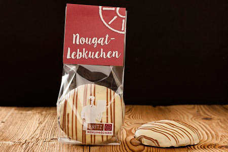 Bio Nougat- Lebkuchen frisch gebacken