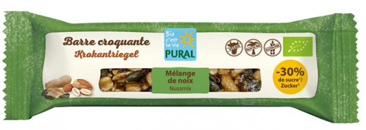 Krokantriegel Nussmix less sugar
