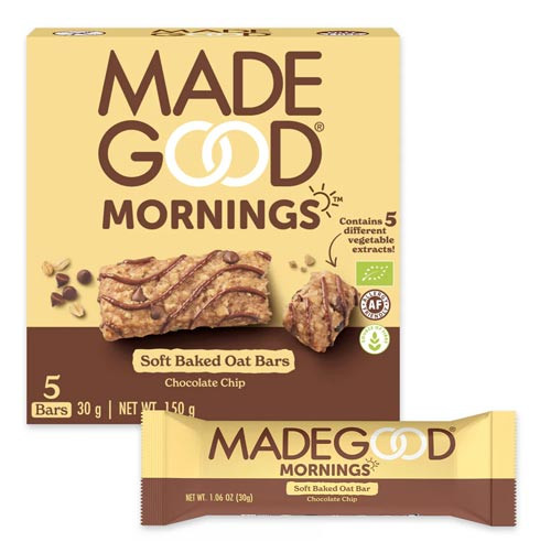 Bio Mornings Soft Baked Oat Riegel Schokostücken