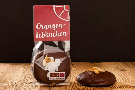Bio Orangen- Lebkuchen frisch gebacken