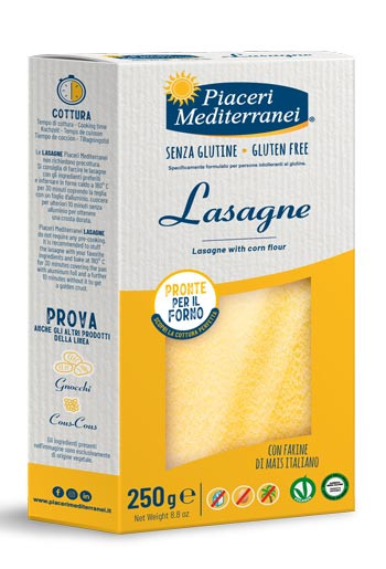Lasagne mit Maismehl