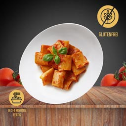 Fertiggericht Paccheri Pomodoro